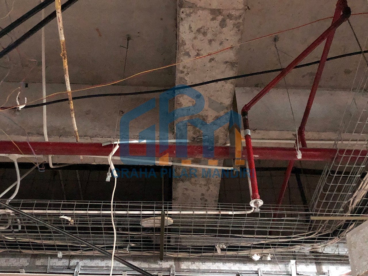 Pekerjaan Instalasi Springkle.