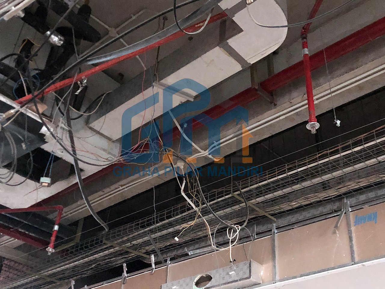 Pekerjaan Instalasi Springkle.