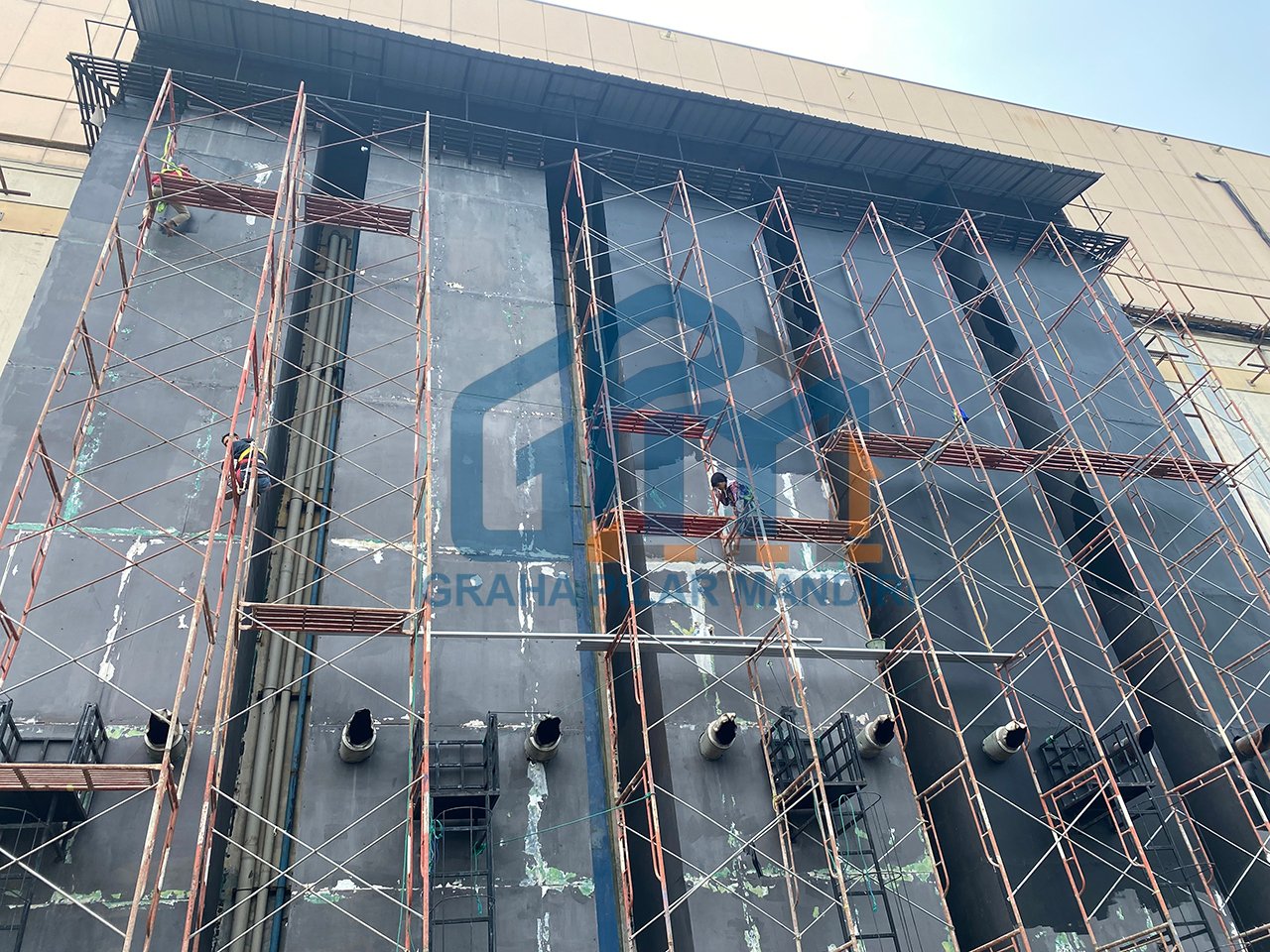 Pengecatan Exterior.