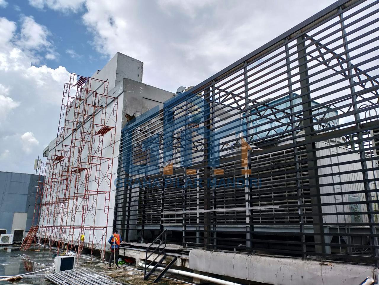 Pengecatan Exterior.